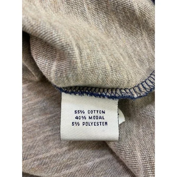 Peter Millar Men's S Blue Stripe Pullover Mock Neck 1/4 Zip Golf Top Sweatshirt - Picture 7 of 12